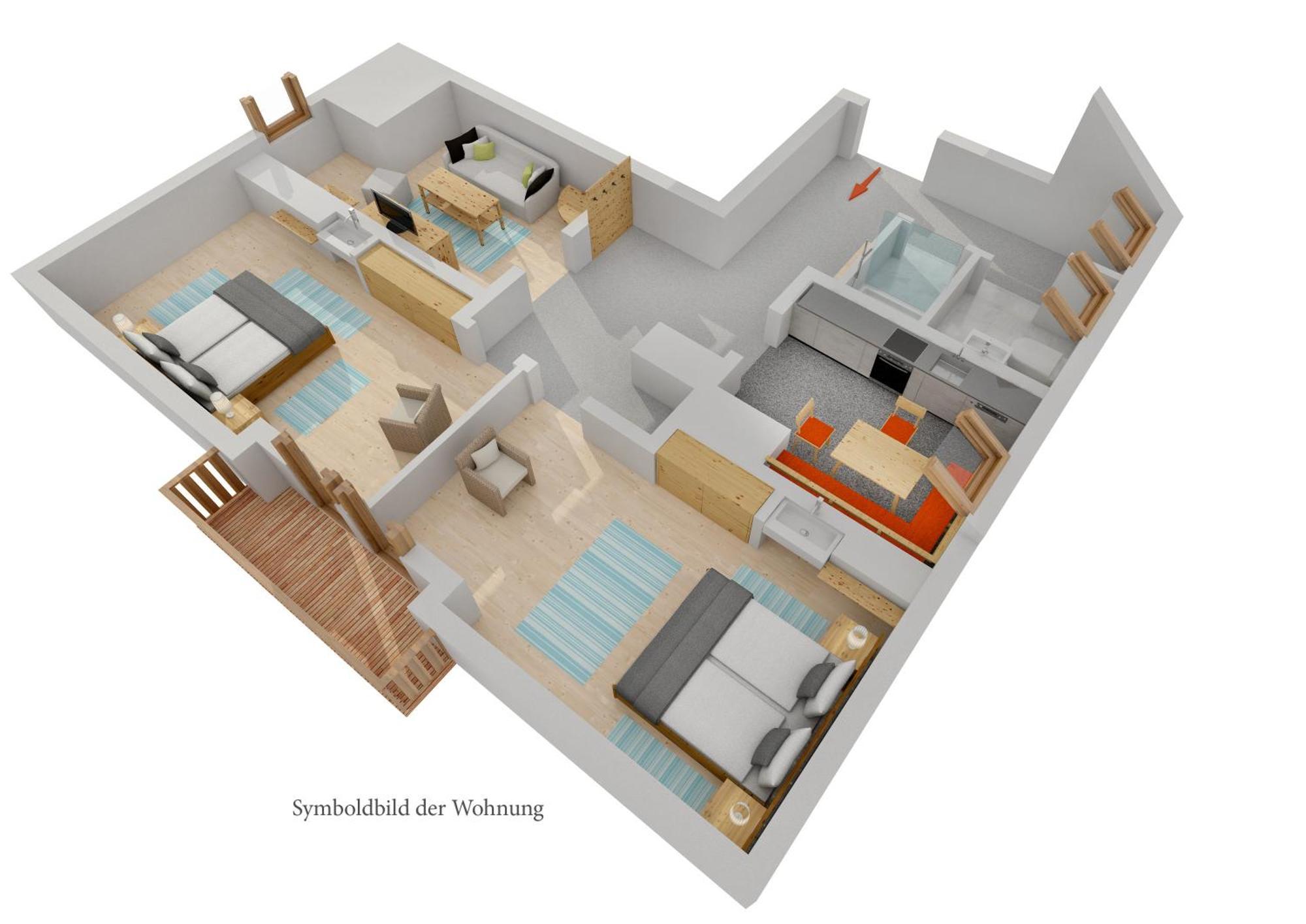 Hauserhof Am Goldberg Dellach  Bilik gambar